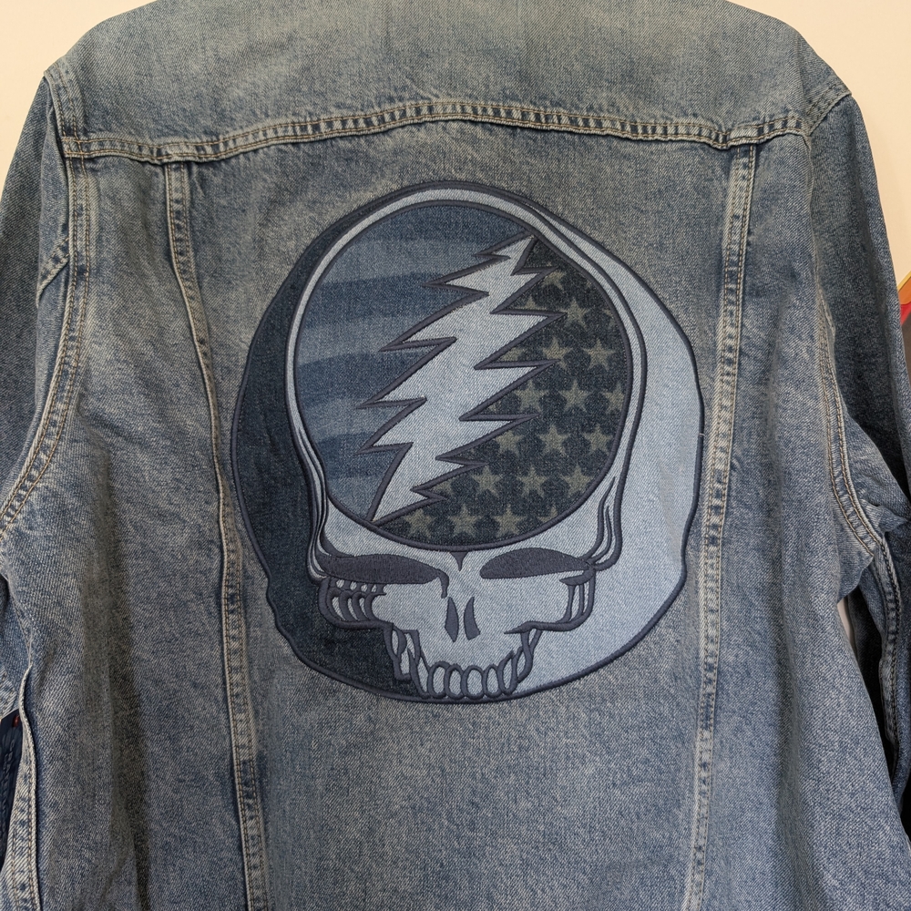 Lucky Brand Grateful Dead Denim Jacket
